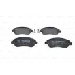 Jeu de 4 plaquettes de frein avant BOSCH 0 986 494 379 - Visuel 3