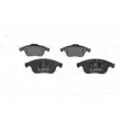 Jeu de 4 plaquettes de frein avant BOSCH 0 986 494 381 - Visuel 1