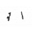 Jeu de 4 plaquettes de frein avant BOSCH 0 986 494 381 - Visuel 2