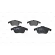 Jeu de 4 plaquettes de frein avant BOSCH 0 986 494 381 - Visuel 3