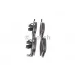 Jeu de 4 plaquettes de frein avant BOSCH 0 986 494 383 - Visuel 2