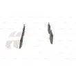 Jeu de 4 plaquettes de frein avant BOSCH 0 986 494 395 - Visuel 2