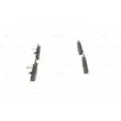 Jeu de 4 plaquettes de frein avant BOSCH 0 986 494 396 - Visuel 2