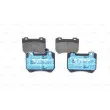 Jeu de 4 plaquettes de frein avant BOSCH 0 986 494 402 - Visuel 1