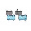 Jeu de 4 plaquettes de frein avant BOSCH 0 986 494 402 - Visuel 3