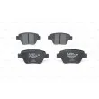 Jeu de 4 plaquettes de frein arrière BOSCH 0 986 494 416 - Visuel 3