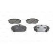 Jeu de 4 plaquettes de frein avant BOSCH 0 986 494 422 - Visuel 1