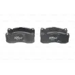 Jeu de 4 plaquettes de frein avant BOSCH 0 986 494 428 - Visuel 1