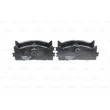Jeu de 4 plaquettes de frein avant BOSCH 0 986 494 430 - Visuel 1