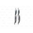 Jeu de 4 plaquettes de frein avant BOSCH 0 986 494 430 - Visuel 2