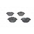 Jeu de 4 plaquettes de frein arrière BOSCH 0 986 494 432 - Visuel 1