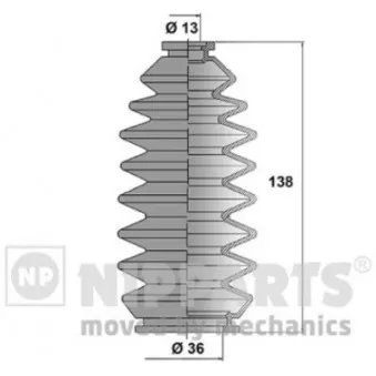 Joint-soufflet, direction NIPPARTS