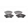 Jeu de 4 plaquettes de frein avant BOSCH 0 986 494 433 - Visuel 1