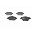 Jeu de 4 plaquettes de frein avant BOSCH 0 986 494 438 - Visuel 3