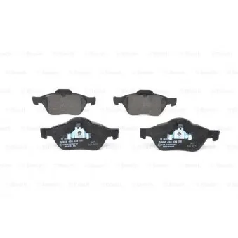 Jeu de 4 plaquettes de frein avant BOSCH 0 986 494 439
