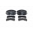Jeu de 4 plaquettes de frein avant BOSCH 0 986 494 443 - Visuel 1