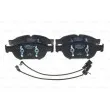 Jeu de 4 plaquettes de frein avant BOSCH 0 986 494 447 - Visuel 1