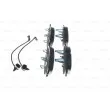Jeu de 4 plaquettes de frein avant BOSCH 0 986 494 447 - Visuel 2
