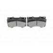 Jeu de 4 plaquettes de frein avant BOSCH 0 986 494 449 - Visuel 3