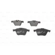 Jeu de 4 plaquettes de frein avant BOSCH 0 986 494 481 - Visuel 1