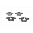 Jeu de 4 plaquettes de frein avant BOSCH 0 986 494 481 - Visuel 3