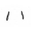 Jeu de 4 plaquettes de frein avant BOSCH 0 986 494 489 - Visuel 2