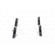 Jeu de 4 plaquettes de frein avant BOSCH 0 986 494 493 - Visuel 2