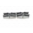Jeu de 4 plaquettes de frein avant BOSCH 0 986 494 497 - Visuel 3