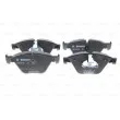 Jeu de 4 plaquettes de frein avant BOSCH 0 986 494 549 - Visuel 1