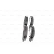 Jeu de 4 plaquettes de frein avant BOSCH 0 986 494 559 - Visuel 2