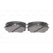 Jeu de 4 plaquettes de frein avant BOSCH 0 986 494 559 - Visuel 3