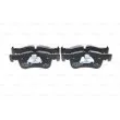 Jeu de 4 plaquettes de frein avant BOSCH 0 986 494 561 - Visuel 1