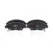 Jeu de 4 plaquettes de frein avant BOSCH 0 986 494 562 - Visuel 1