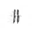 Jeu de 4 plaquettes de frein avant BOSCH 0 986 494 562 - Visuel 2