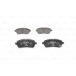 Jeu de 4 plaquettes de frein avant BOSCH 0 986 494 574 - Visuel 3