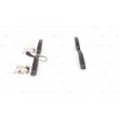 Jeu de 4 plaquettes de frein avant BOSCH 0 986 494 581 - Visuel 2