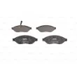 Jeu de 4 plaquettes de frein avant BOSCH 0 986 494 581 - Visuel 3