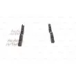 Jeu de 4 plaquettes de frein avant BOSCH 0 986 494 588 - Visuel 2