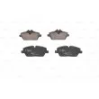 Jeu de 4 plaquettes de frein avant BOSCH 0 986 494 588 - Visuel 3