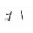 Jeu de 4 plaquettes de frein avant BOSCH 0 986 494 591 - Visuel 2