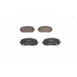 Jeu de 4 plaquettes de frein avant BOSCH 0 986 494 594 - Visuel 3