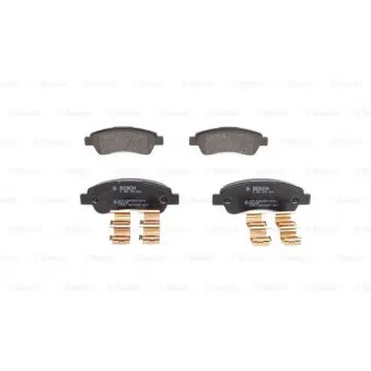 Jeu de 4 plaquettes de frein arrière BOSCH 0 986 494 604