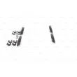 Jeu de 4 plaquettes de frein avant BOSCH 0 986 494 606 - Visuel 2
