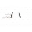Jeu de 4 plaquettes de frein avant BOSCH 0 986 494 609 - Visuel 2