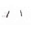 Jeu de 4 plaquettes de frein avant BOSCH 0 986 494 618 - Visuel 2