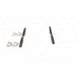 Jeu de 4 plaquettes de frein avant BOSCH 0 986 494 620 - Visuel 2