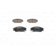 Jeu de 4 plaquettes de frein avant BOSCH 0 986 494 620 - Visuel 3