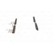 Jeu de 4 plaquettes de frein avant BOSCH 0 986 494 625 - Visuel 2