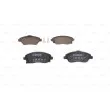 Jeu de 4 plaquettes de frein avant BOSCH 0 986 494 625 - Visuel 3