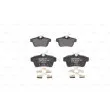 Jeu de 4 plaquettes de frein arrière BOSCH 0 986 494 640 - Visuel 1